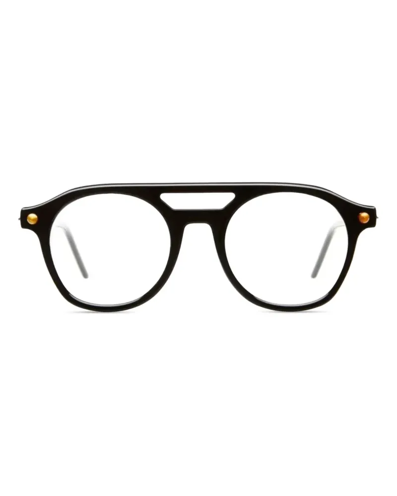 KUBORAUM Runde P11 Brille - Schwarz Schwarz