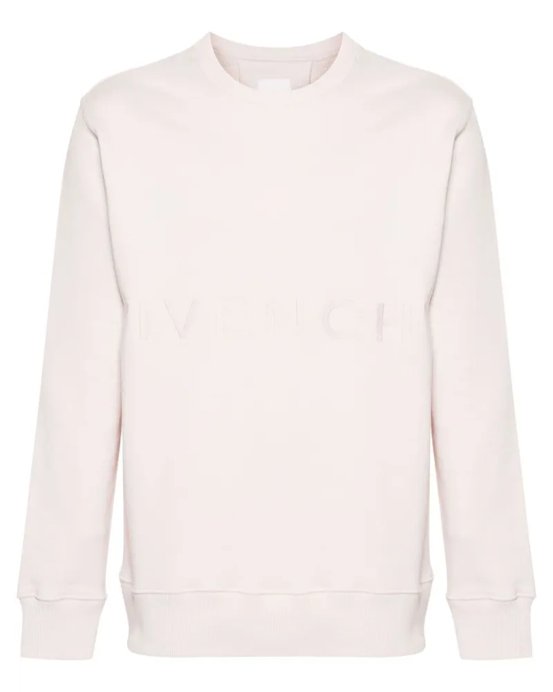 Givenchy Sweatshirt mit Logo-Stickerei - Rosa Rosa