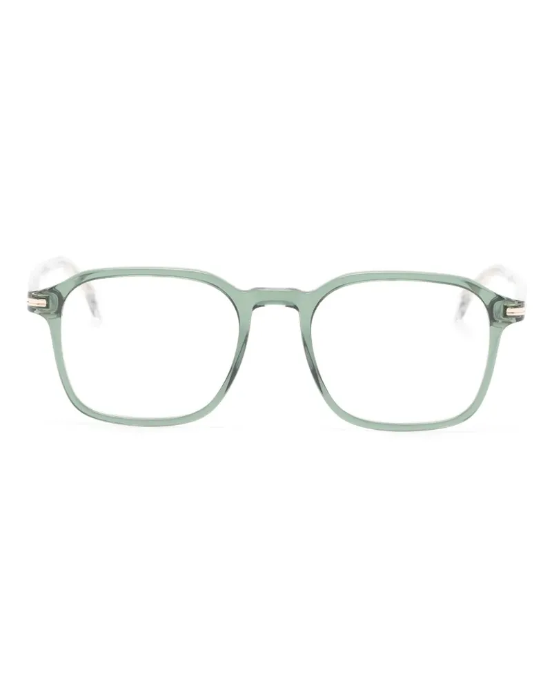 HUGO BOSS square-frame glasses - Grün Grün