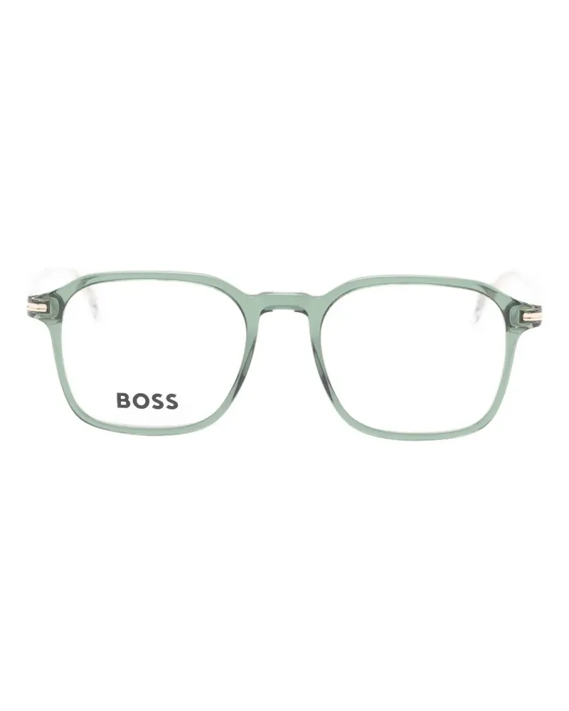 HUGO BOSS square-frame glasses - Grün Grün