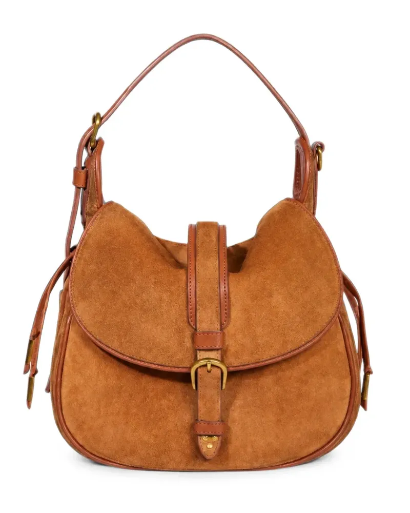 Jérôme Dreyfuss Gildas Schultertasche mit Schnalle - Braun Braun
