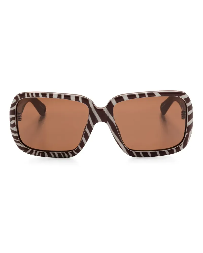 Jacquemus Cabana Sonnenbrille - Braun Braun