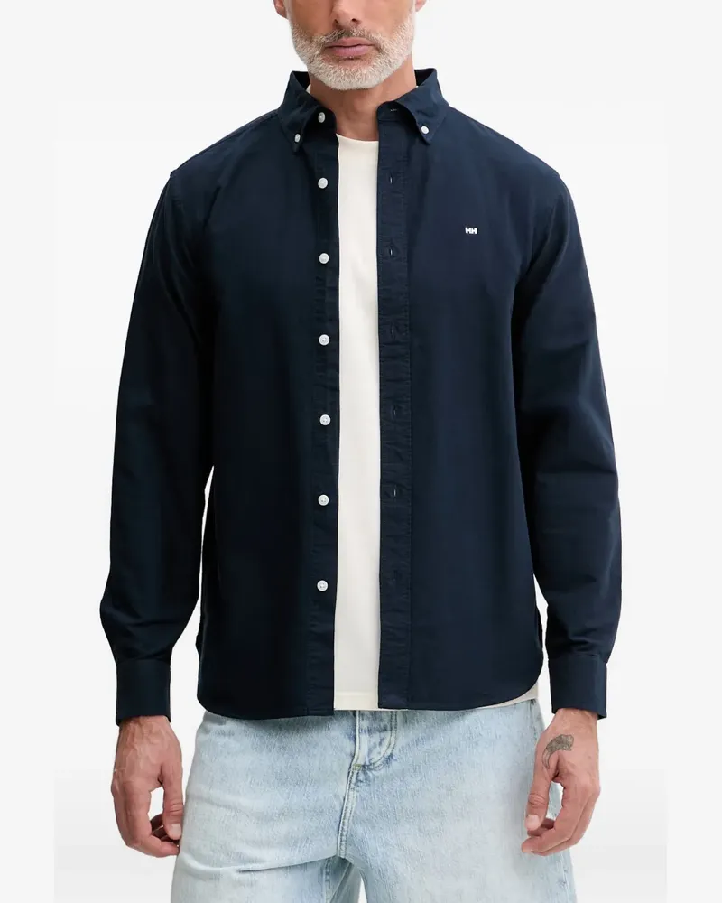 Helly Hansen Shore button-down long-sleeve shirt - Blau Blau