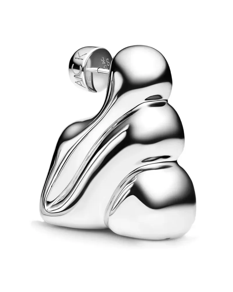 Maria Black Großer Bogota Ohrring - Silber Silber