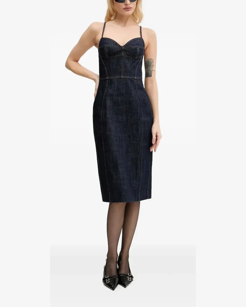 Miss Sixty Midikleid aus Denim - Blau Blau