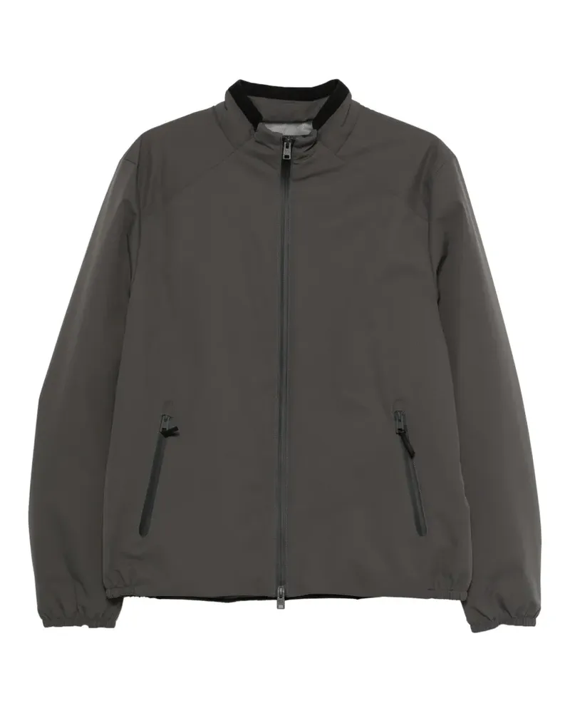 Woolrich Weste mit Reißverschlusstaschen - Grau Grau