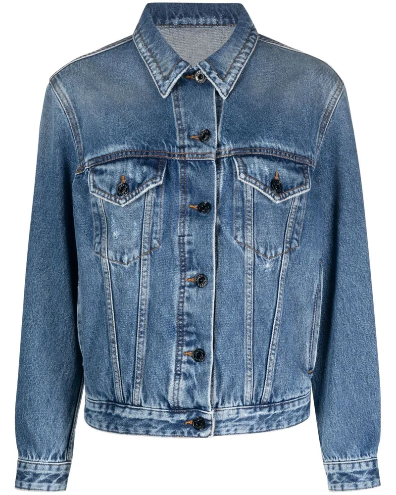 Jacob Cohën Jeansjacke im Trucker-Look - Blau Blau