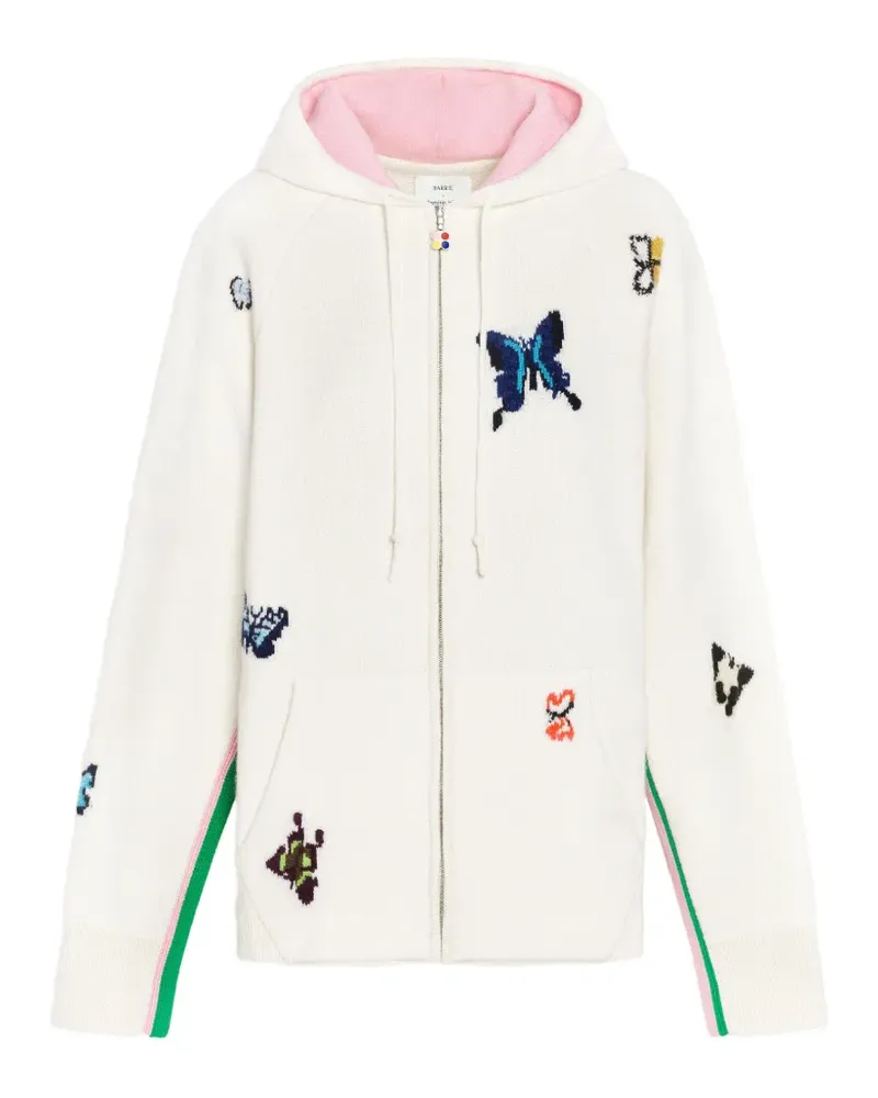 Barrie x Damien Hirst The Butterflies Hoodie aus Kaschmir - Nude Nude