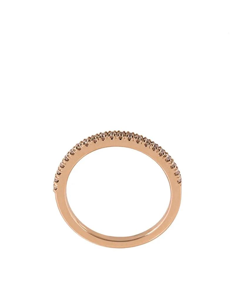 Alinka 18kt Goldring mit Diamanten - Metallic Metallic