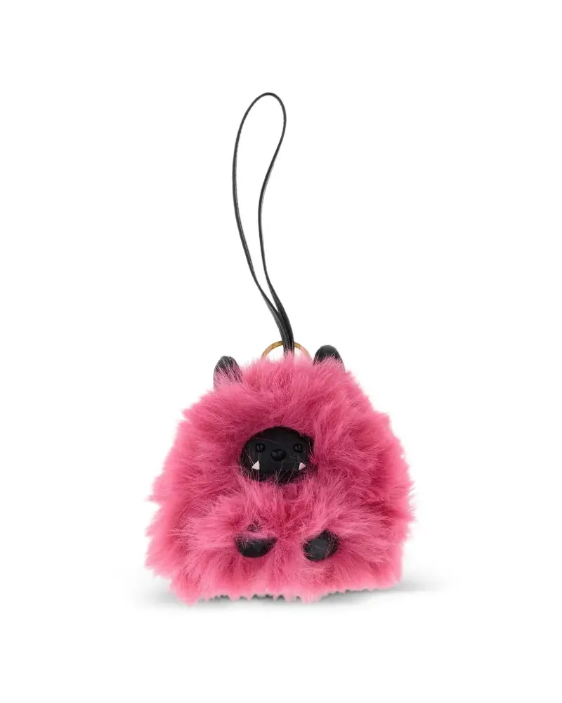 MCM Aren Marsdog bag charm - Rosa Rosa