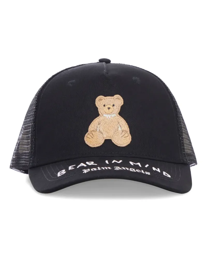 Palm Angels Bear in Mind Baseballkappe - Schwarz Schwarz