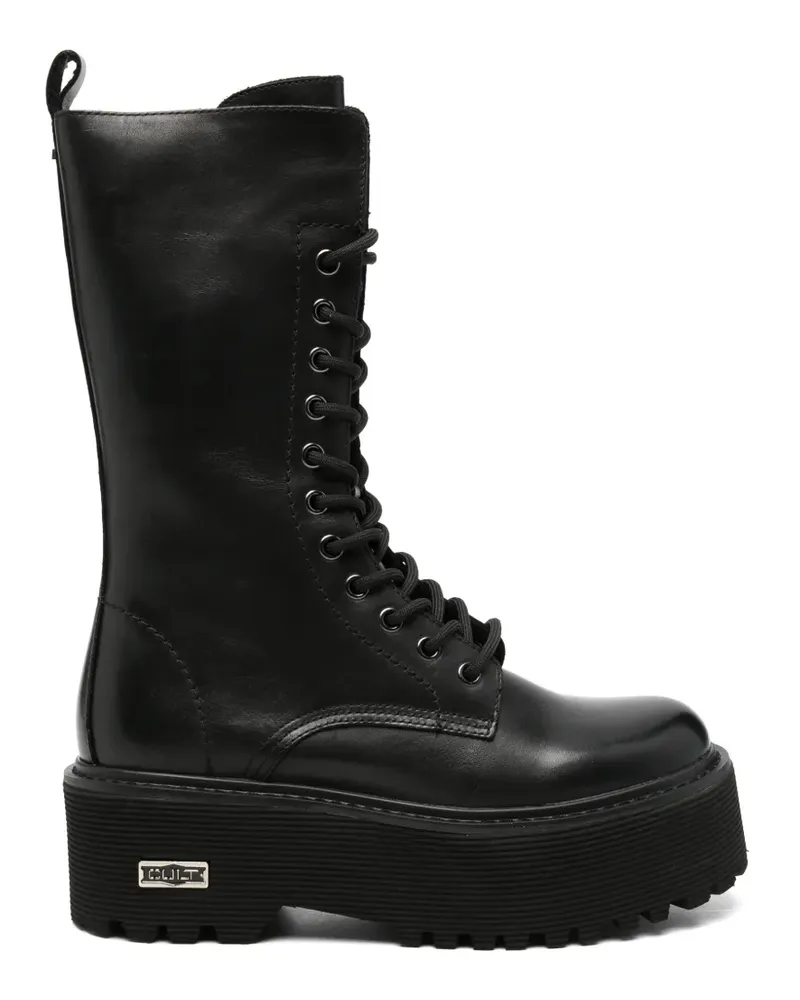 Cult Axl 3463 Schnürstiefel mit Plateau - Schwarz Schwarz