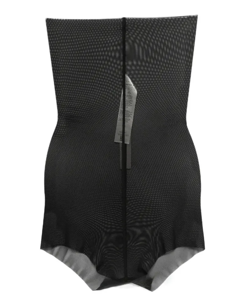 Rick Owens Transparente Shorts - Schwarz Schwarz