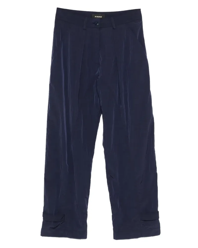 Pinko Pavlova Hose mit Gürtelschlaufen - Blau Blau