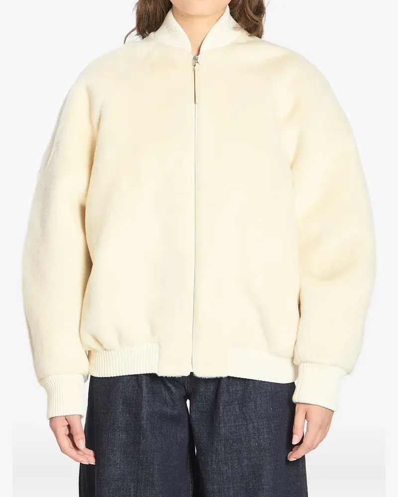 Jacquemus Le Blouson Pilu Jacke - Weiß Weiß