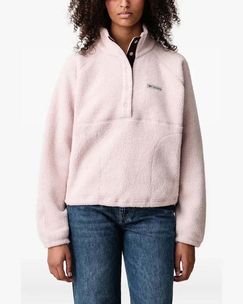 Columbia Sportswear Company Jasper Ridge™ Pullover mit Fleece-Struktur - Rosa Rosa