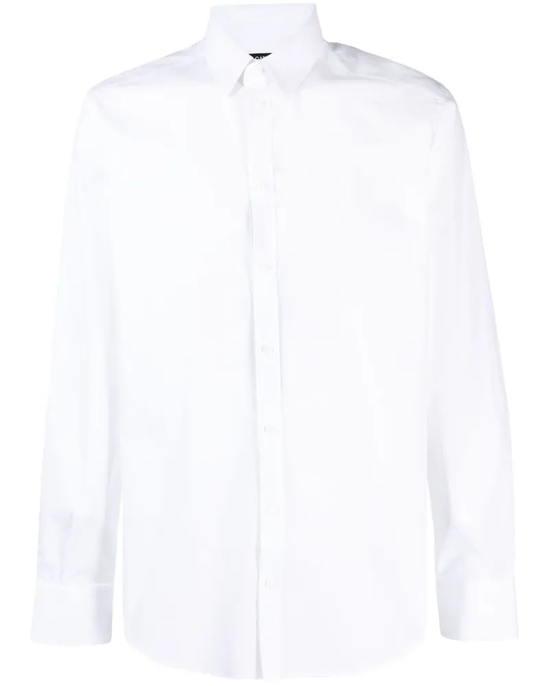 Dolce & Gabbana Langärmeliges Hemd - Weiß Weiß