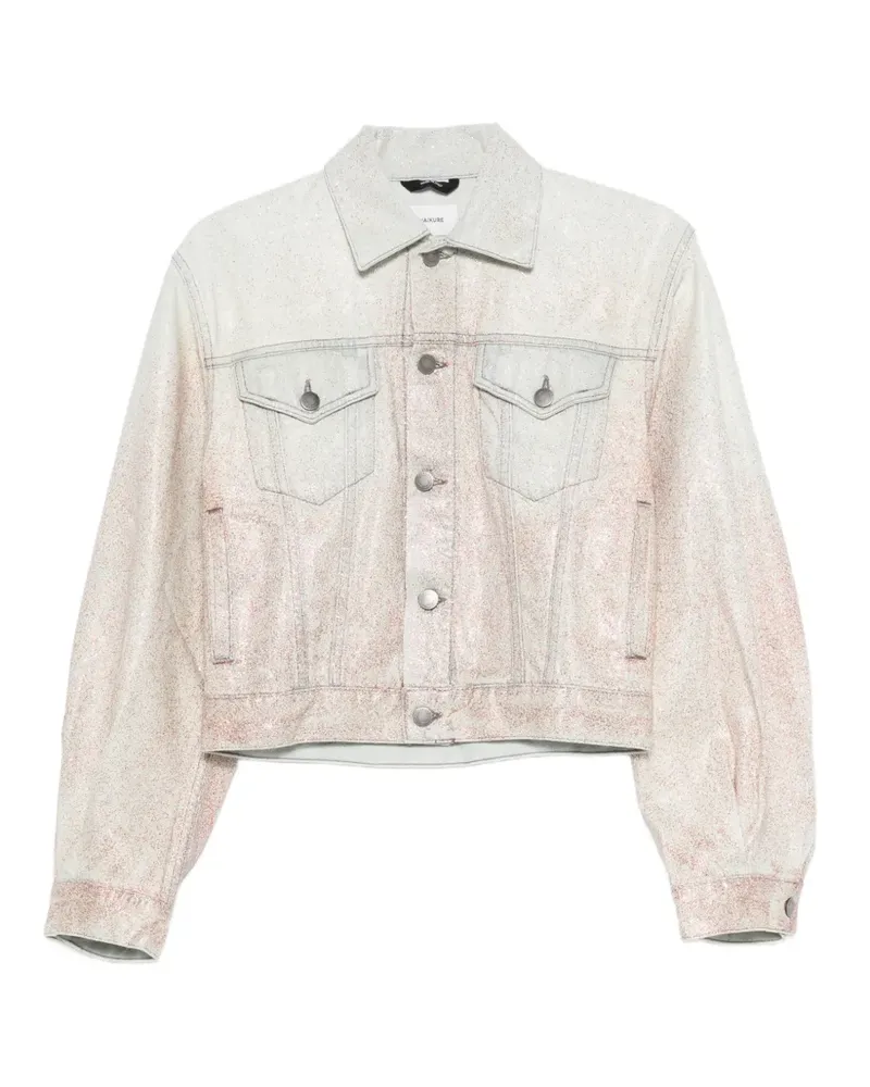 Haikure pocket buttoned jacket - Blau Blau