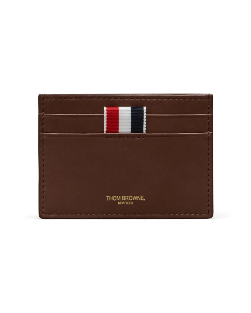 Thom Browne Klassisches Kartenetui - Braun Braun