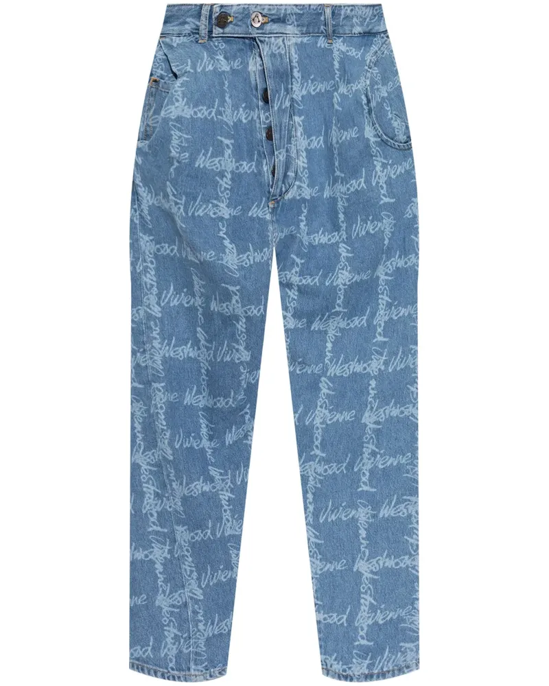 Vivienne Westwood Drunken Jeans - Blau Blau