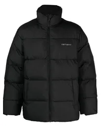 Carhartt WIP Gefütterte Springfield Jacke aus recyceltem Polyester Schwarz