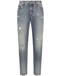 Dolce & Gabbana Jeans mit geradem Bein Blau