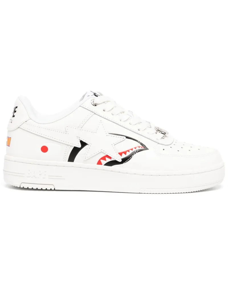 BAPE STA Shark M2 Sneakers - Weiß Weiß