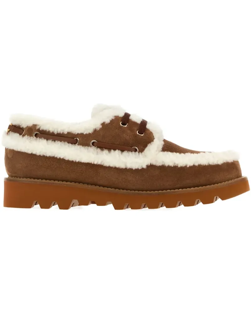 Valentino Garavani Loafer aus Wildleder - Braun Braun