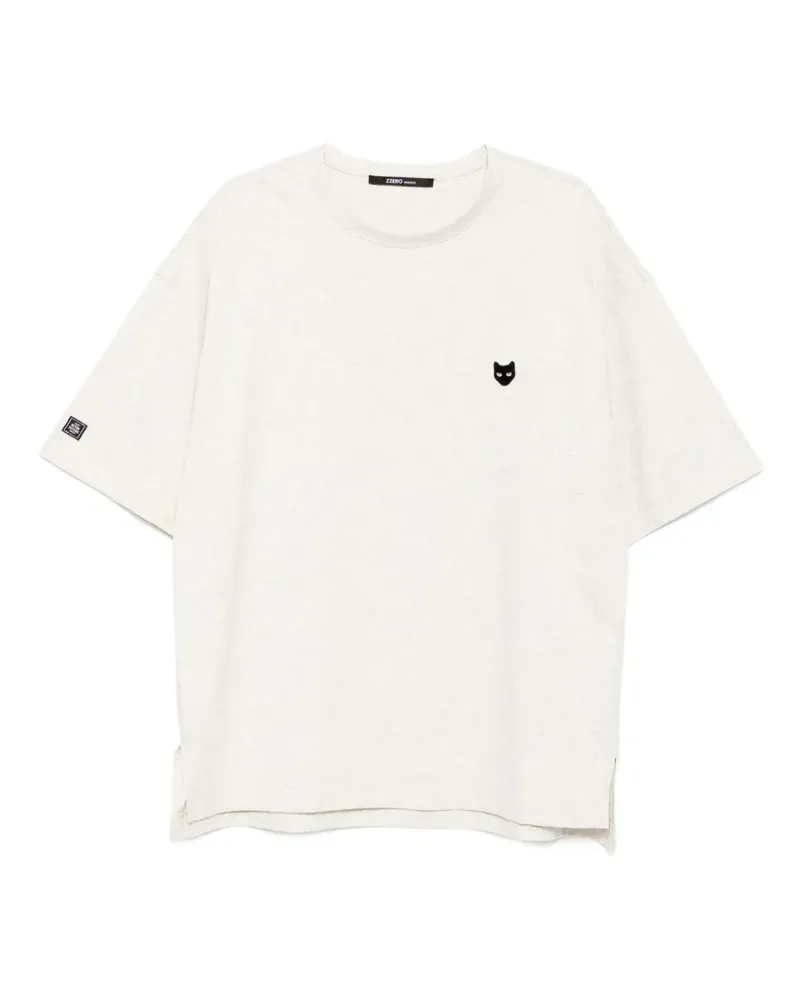 SONGZIO T-Shirt mit Panther - Grau Grau