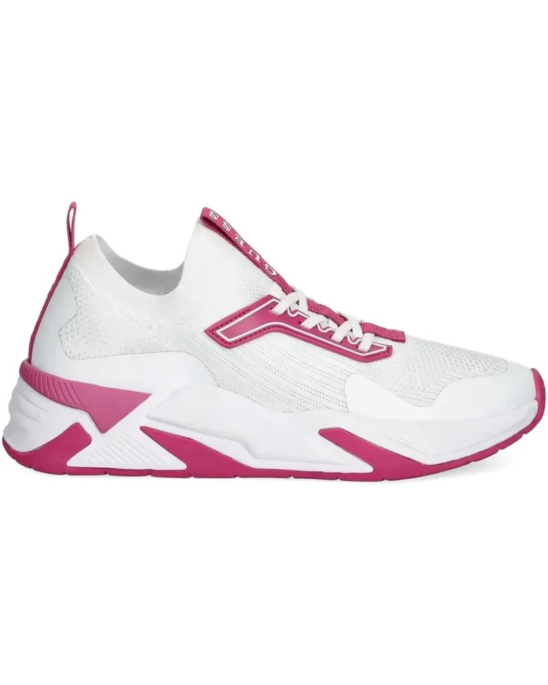 Guess Sneakers mit Mesh-Einsatz - Weiß Weiß