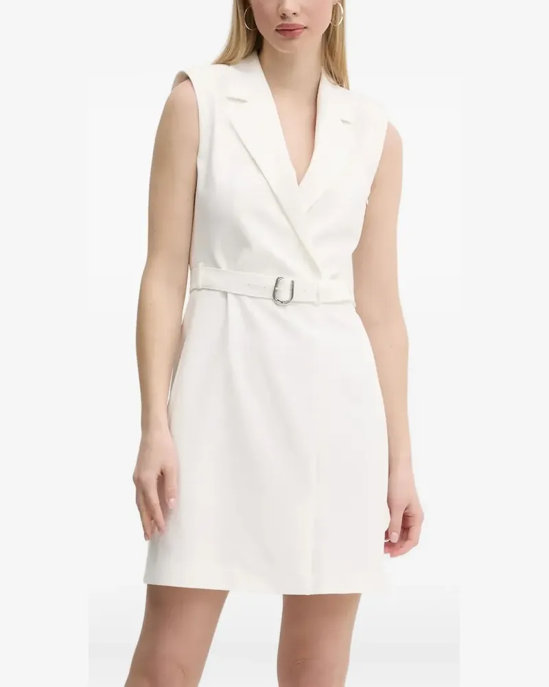 HUGO BOSS Ärmelloses Minikleid mit Gürtel - Nude Nude