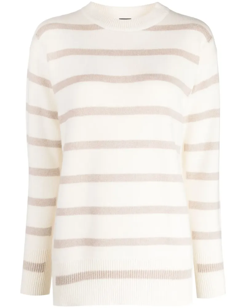 Lorena Antoniazzi Gestreifter Pullover - Nude Nude