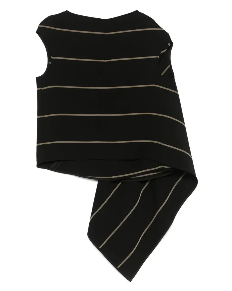 Proenza Schouler Sutton Oberteil - Schwarz Schwarz