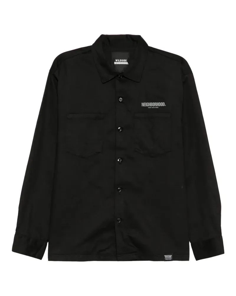 Yohji Yamamoto x Neighborhood long-sleeves shirt - Schwarz Schwarz
