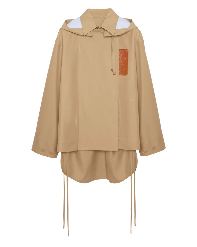 Loewe Parka mit Kapuze - Nude Nude
