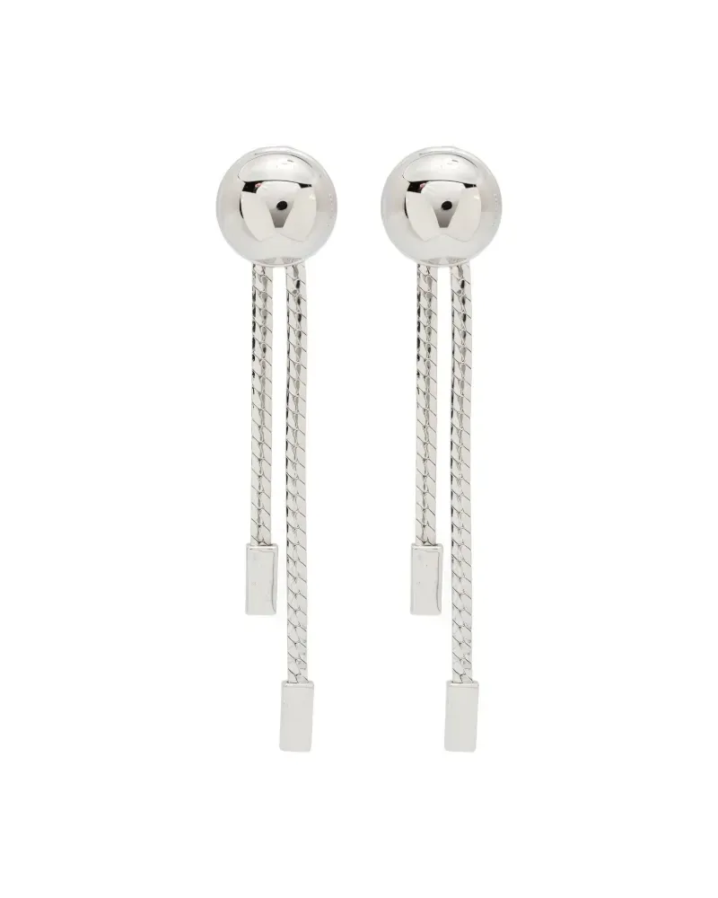 Tom Ford Geflochtene Ohrringe - Silber Silber