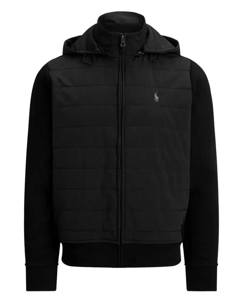 Ralph Lauren Gesteppte Kapuzenjacke - Schwarz Schwarz