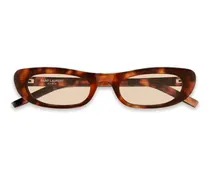 557 Sonnenbrille mit ovalem Gestell - Braun