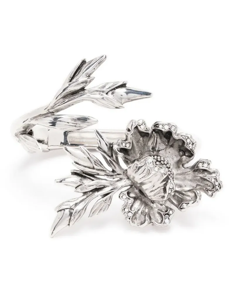 Alberta Ferretti Asymmetrisches Armband - Silber Silber