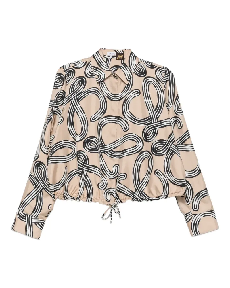 Loewe x Paula's Ibiza long-sleeves shirt - Nude Nude