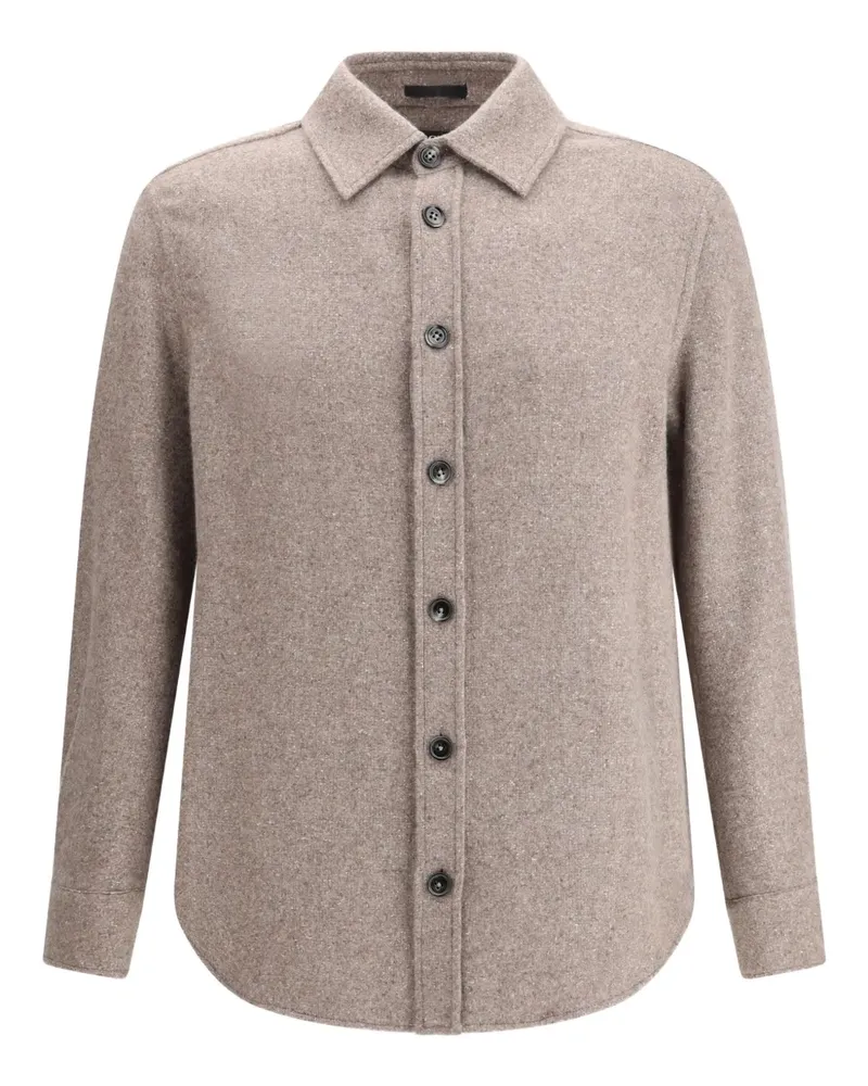 Ermenegildo Zegna buttoned shirt - Braun Braun