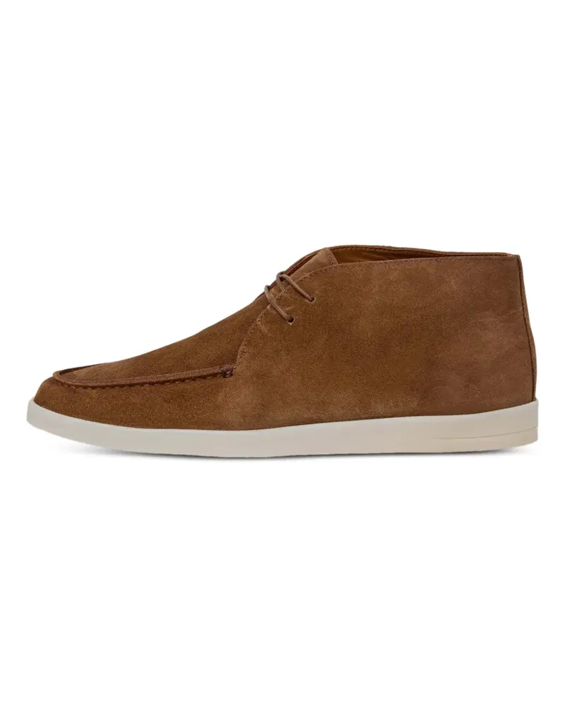 Hackett Martins Segelschuhe aus Wildleder - Braun Braun
