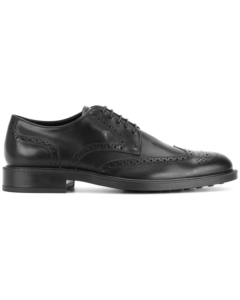 TOD'S Klassische Budapester - Schwarz Schwarz
