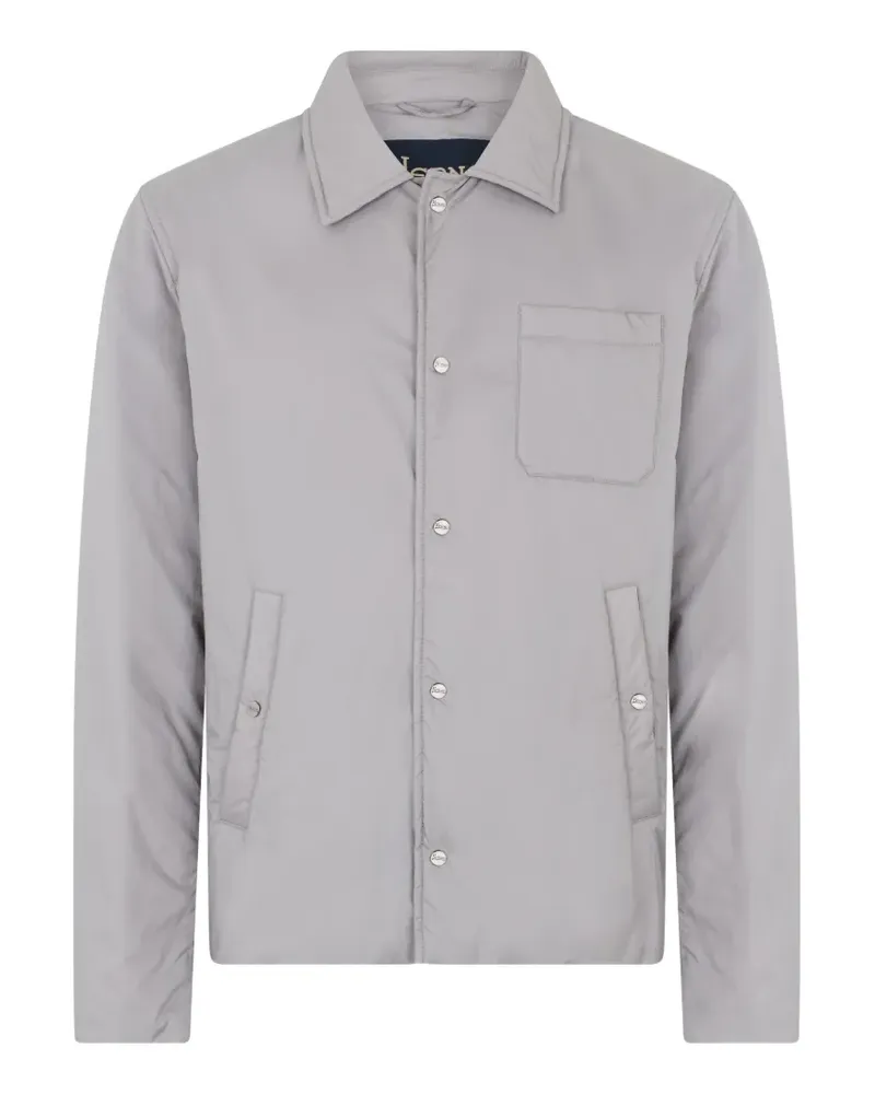 Herno chest-pocket shirt jacket - Grau Grau