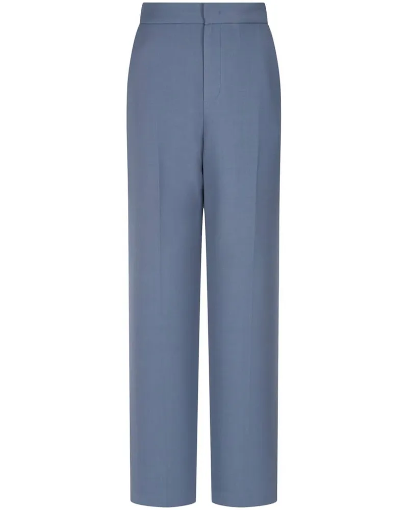 STUDIO TOMBOY Weite Hose mit Biesendetail - Blau Blau