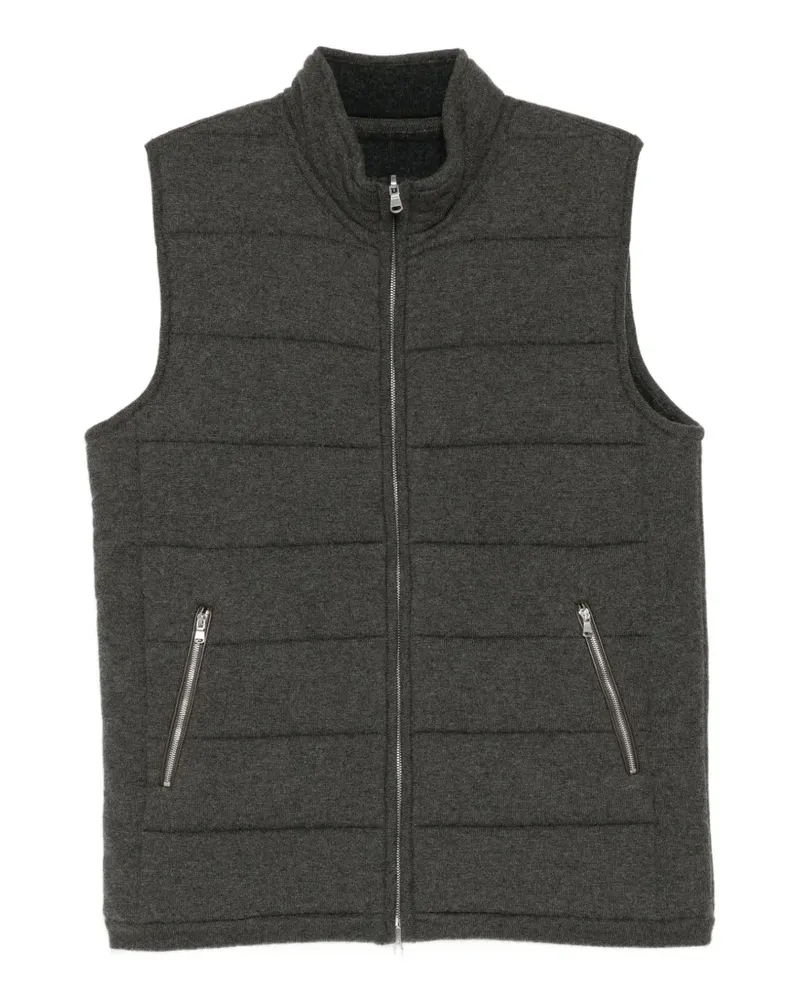 N.Peal Mall Weste - Grau Grau