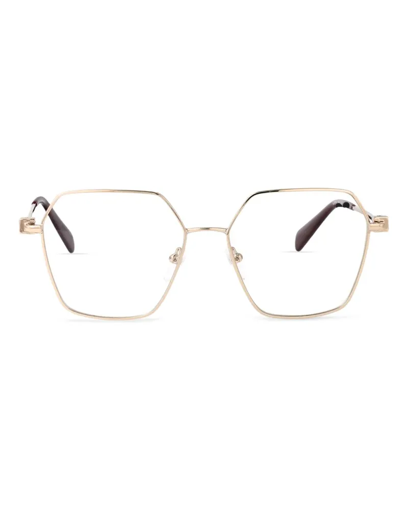 Liu Jo Brille mit geometrischem Gestell - Gold Gold