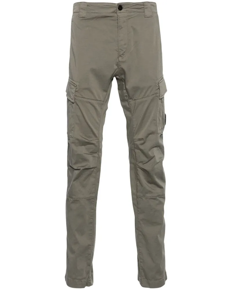 C.P. Company Cargohose mit Linsen-Detail - Grün Grün
