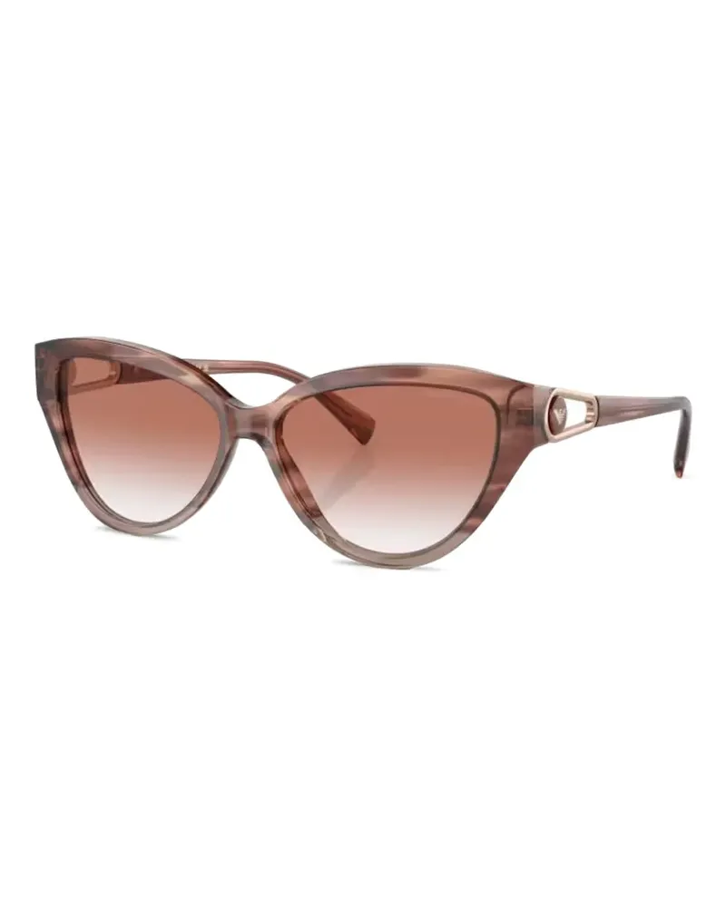 Emporio Armani Sonnenbrille mit Cat-Eye-Gestell - Rosa Rosa