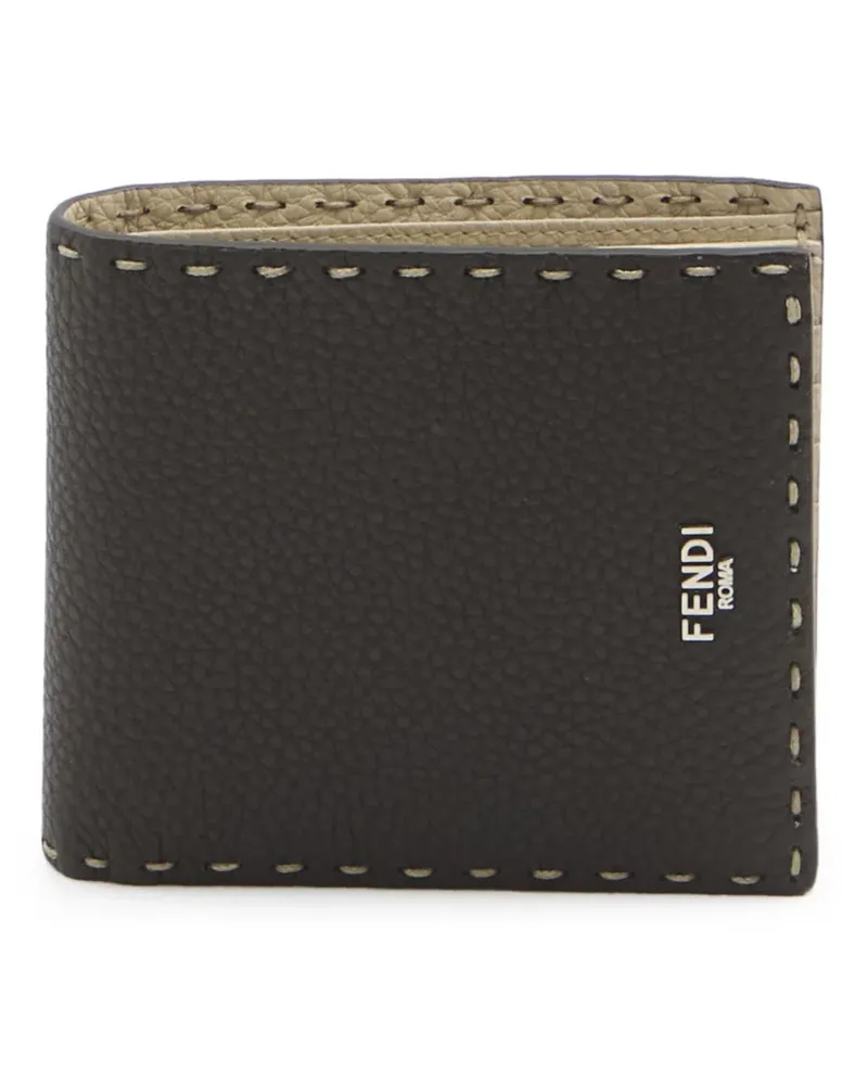 Fendi Selleria Portemonnaie - Braun Braun